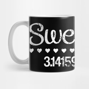 Sweet As Pi Funny Maths Mathematician Pi Day Mug